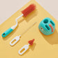 Brosse de nettoyage en silicone pour bébé | Nettoyeur à 360° pour biberons, tétines et sucettes