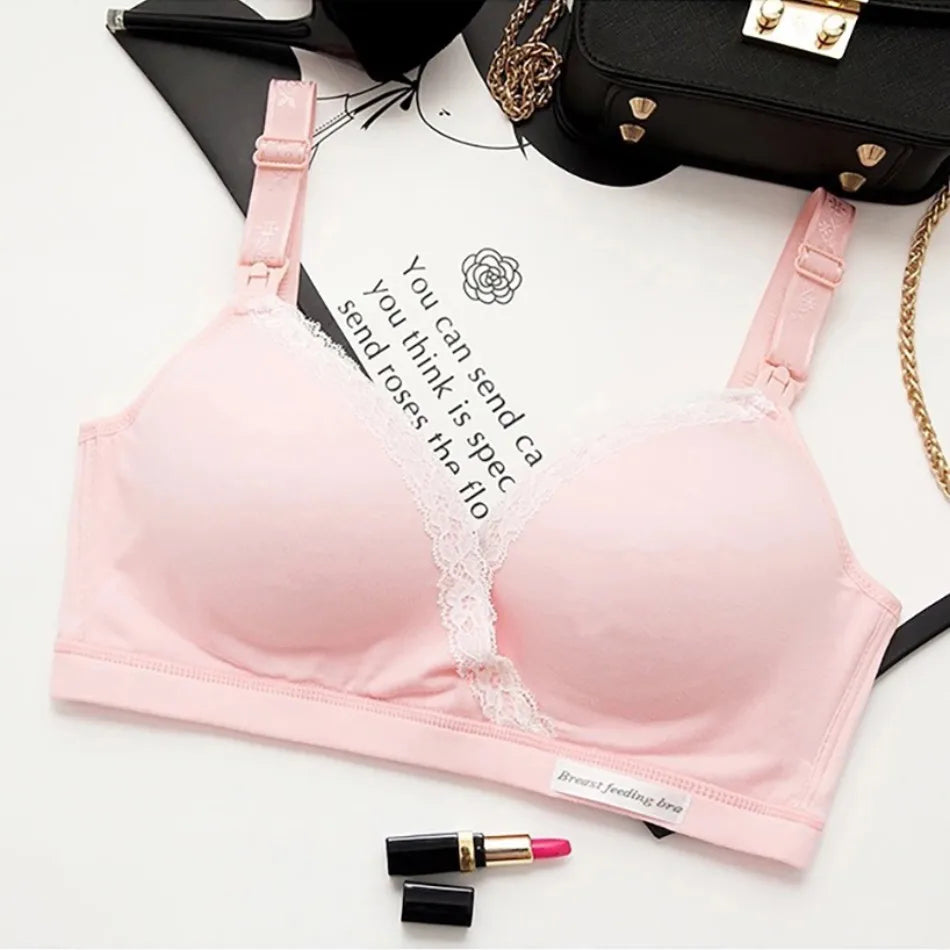 Soutien-gorge d'allaitement sans armatures – Doux, ajustable et anti-affaissement