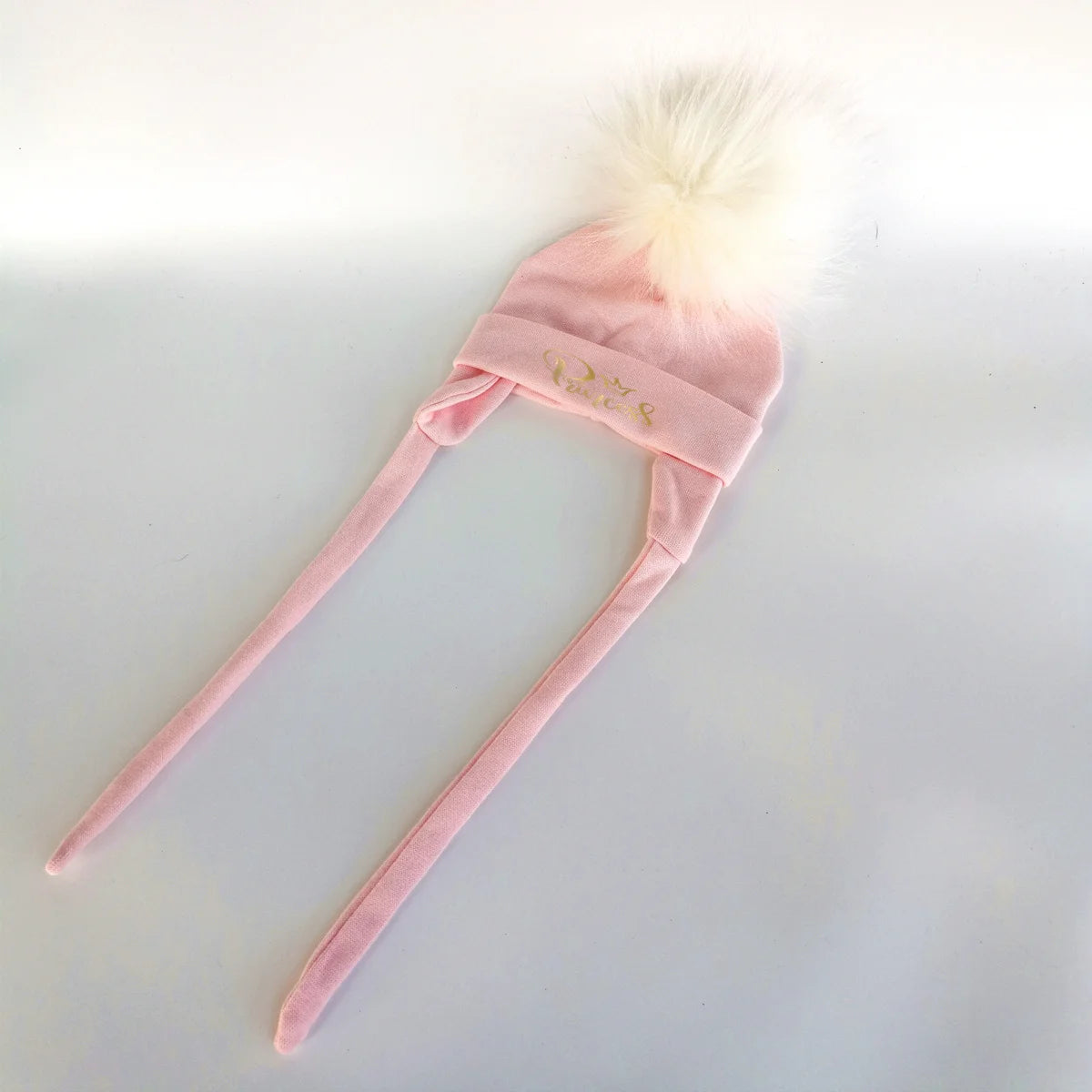 Newborn Winter Cotton Beanie Pom Pom Hat for Babies