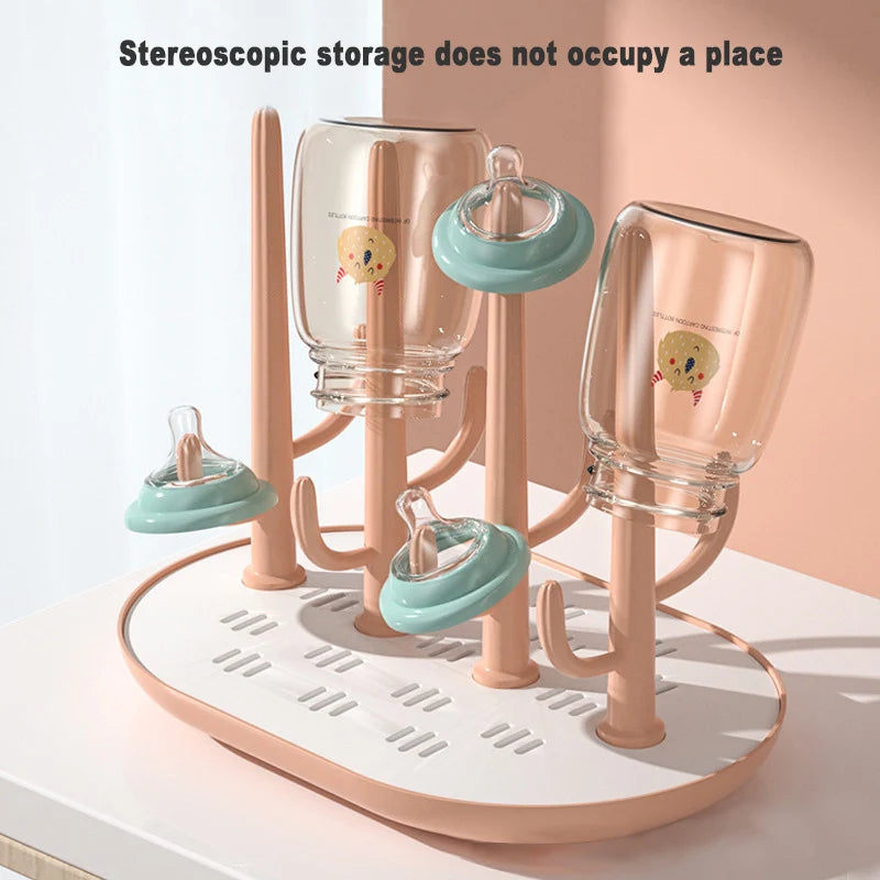 Infant Bottle Dryer – Baby Bottle Drainer & Storage Rack