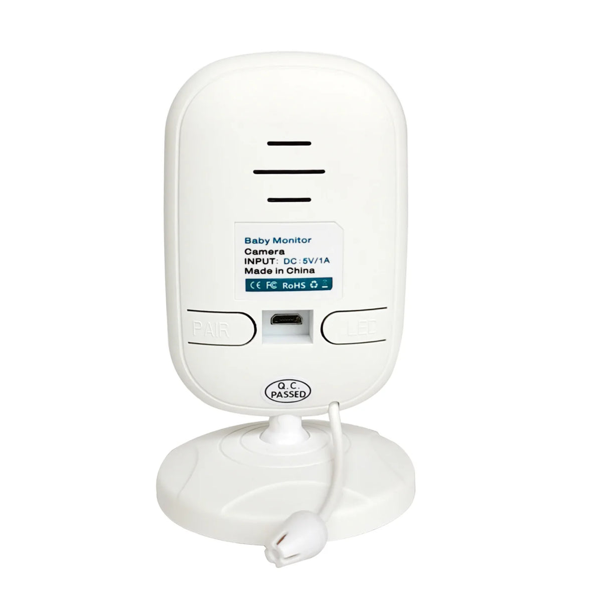 Wireless 3.5″ Baby Monitor IPS Screen 2-Way Talk