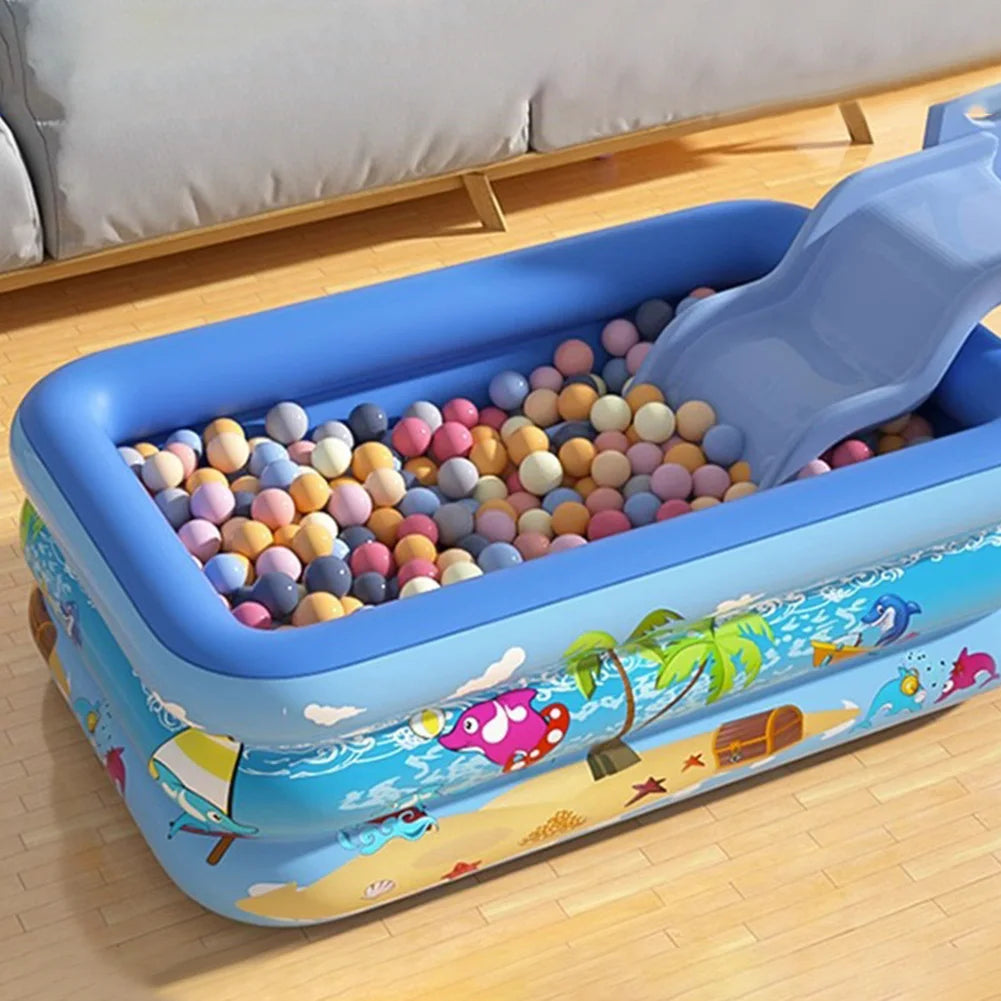 Baby Inflatable Pool – Removable Family Swimming Pool for Hot Days