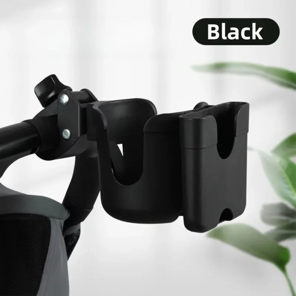 New Model 360° Rotatable Baby Stroller Cup & Bottle Holder – Multi-Function