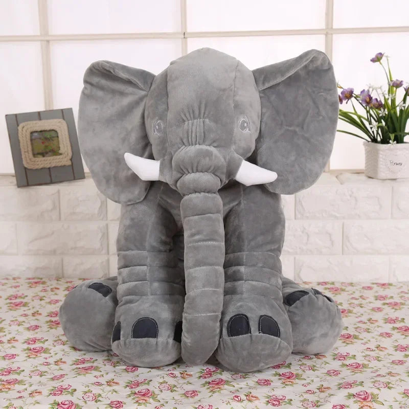 Soft Elephant Pillow Toy – Baby Gift