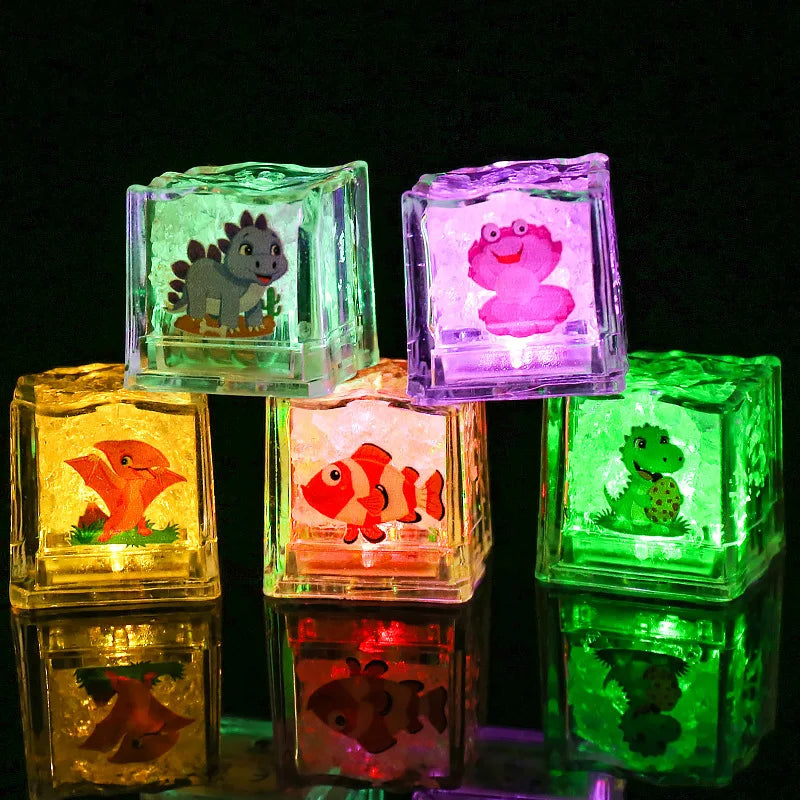 LED Light-Up Baby Bath Toy – Colorful Waterproof Bathtub Fun
