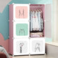 Armoire bébé en plastique – Petite armoire pour vêtements de fille