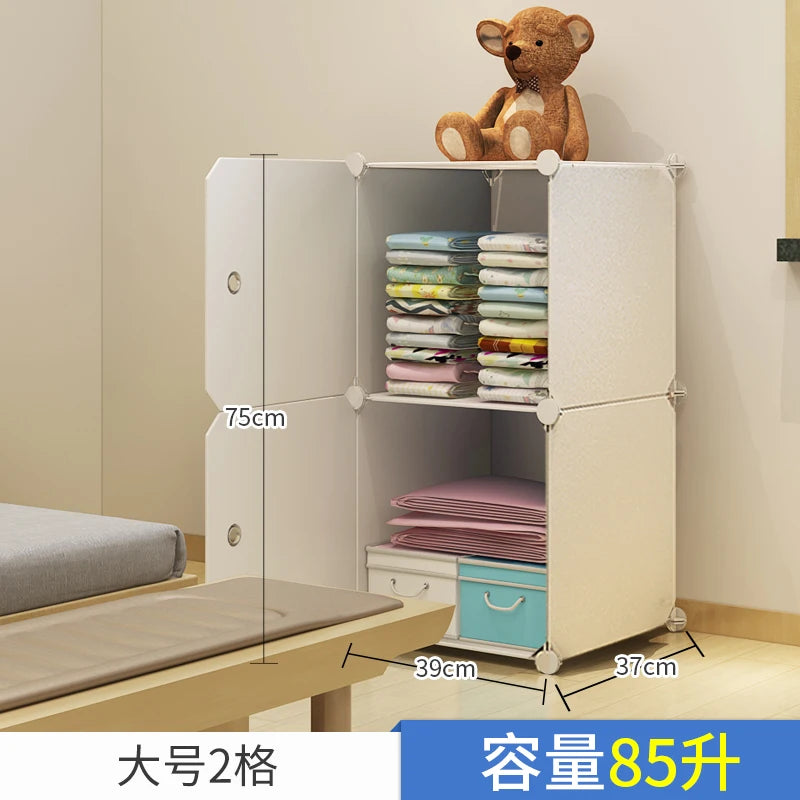 Modular Baby Closet – Living Room & Nightstand Organizer