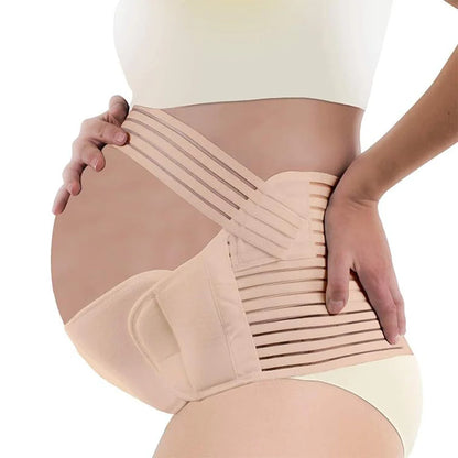 Breathable Pregnancy Belly Band | Back & Waist Support for Expecting Moms