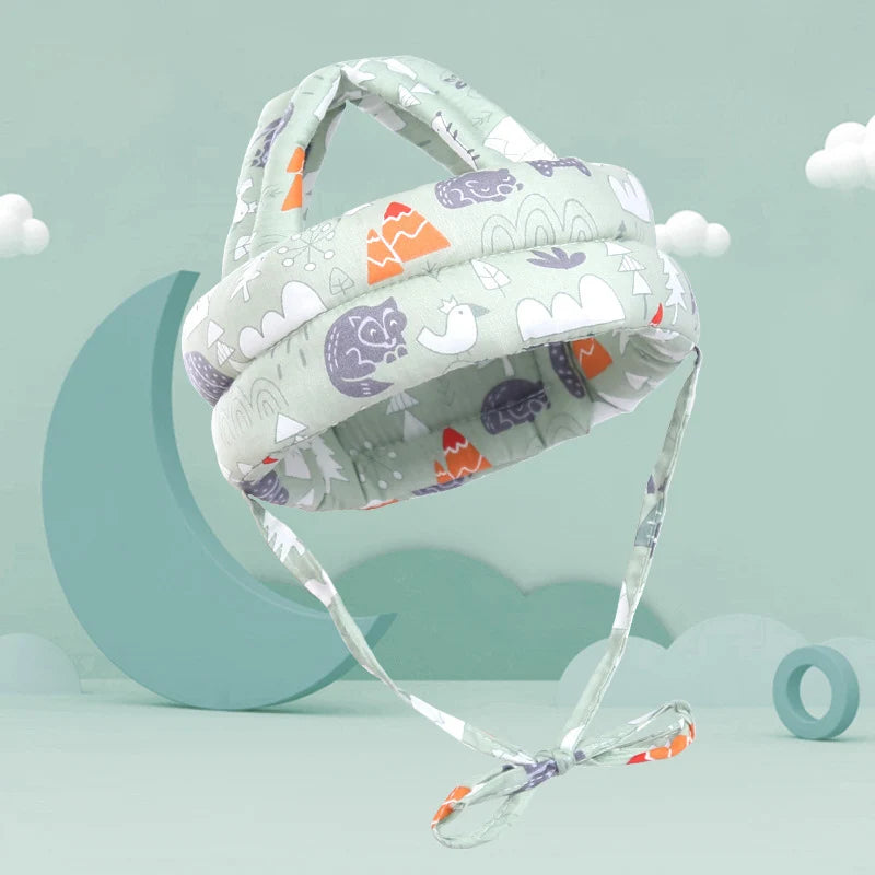 Casque de sécurité pour enfants | Protection de tête souple et ajustable pour bébé