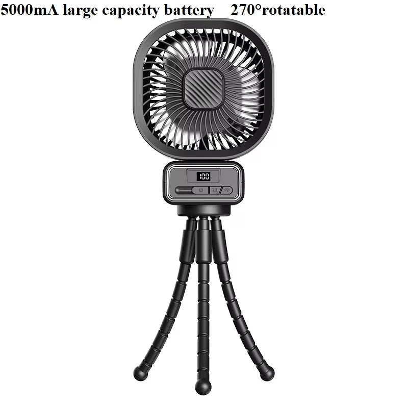 Portable Rechargeable Baby Stroller USB Fan – Clip-On Mini Fan