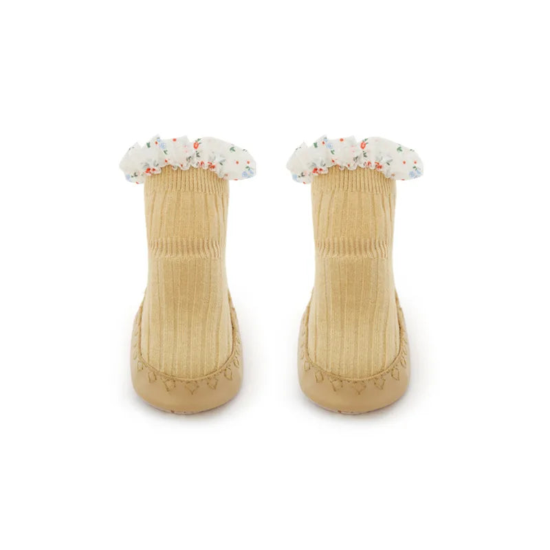 Chaussettes antidérapantes à nœud pour bébé MILANCEL