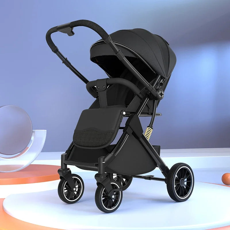 Lightweight Baby Stroller (0–3Y) – Sit & Lie, Multi-Child Comfort