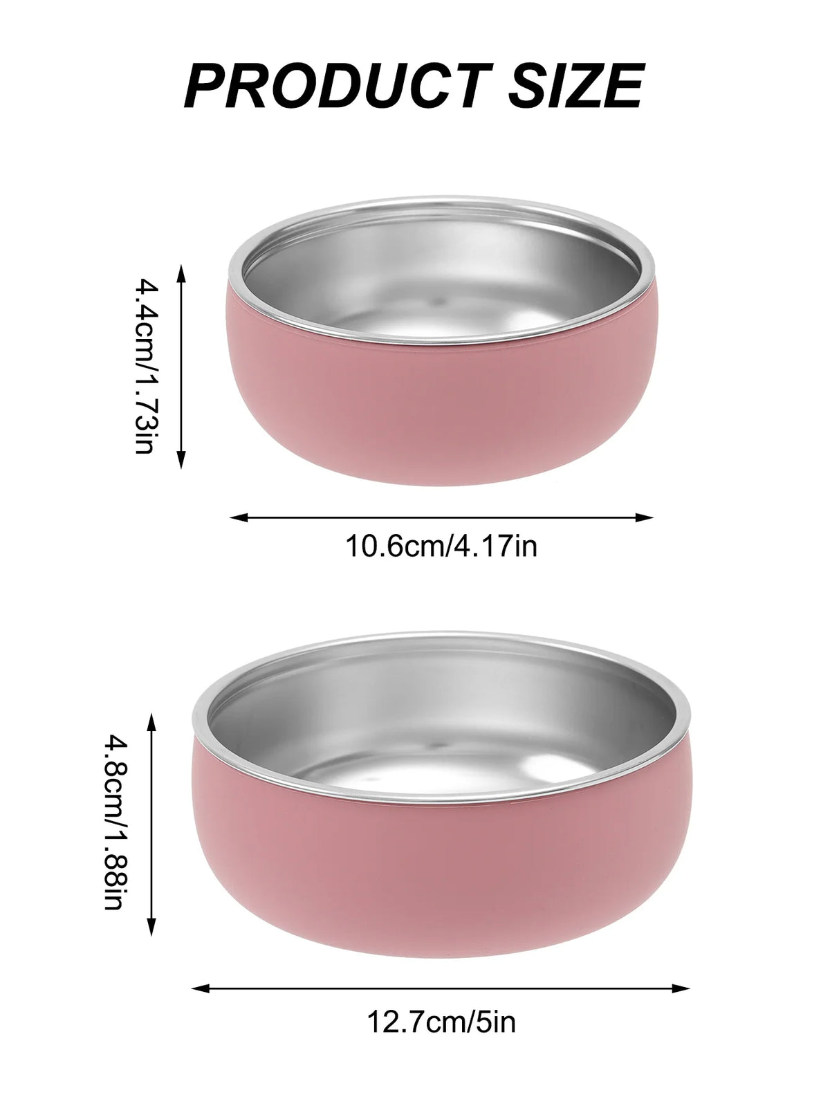 Assiette repas pour bébé en acier inoxydable – Base à ventouse antidérapante