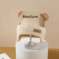 Bonnet tricoté ours mignon – Bonnet d'hiver chaud pour bébé