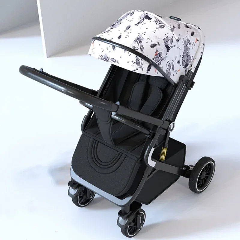 Lightweight Baby Stroller (0–3Y) – Sit & Lie, Multi-Child Comfort
