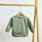 Tablier d'allaitement et d'art pour bébé à manches longues, doux et imperméable, collection 2025