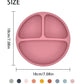 Baby Suction Plate Set – 5P Silicone Bowl, Cup & Utensil