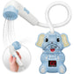 Éléphant électrique pour le bain – Jet d'eau et thermomètre amusants pour les tout-petits