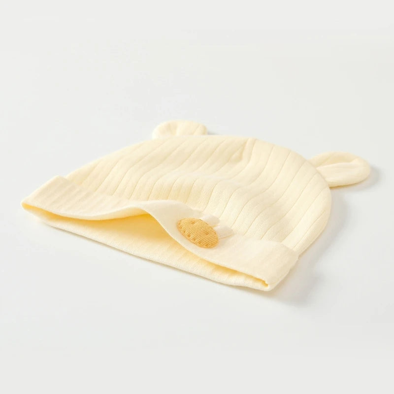 Cute Bear Pattern Newborn Hospital Hat for Baby Boys Girls