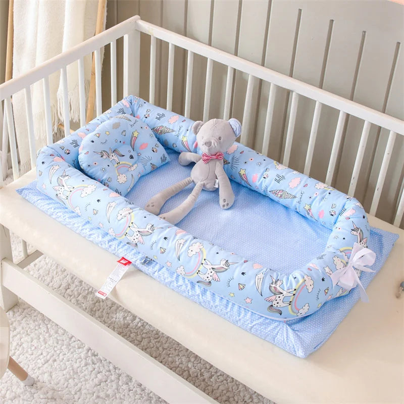 Portable Baby Nest – Folding Travel Bed for Newborns