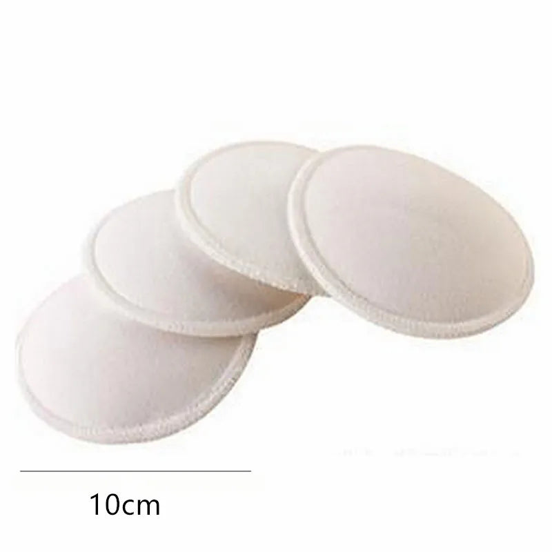 4PCS Soft Breast Pads – Anti-Leak, Absorbent Nursing Pads for Moms