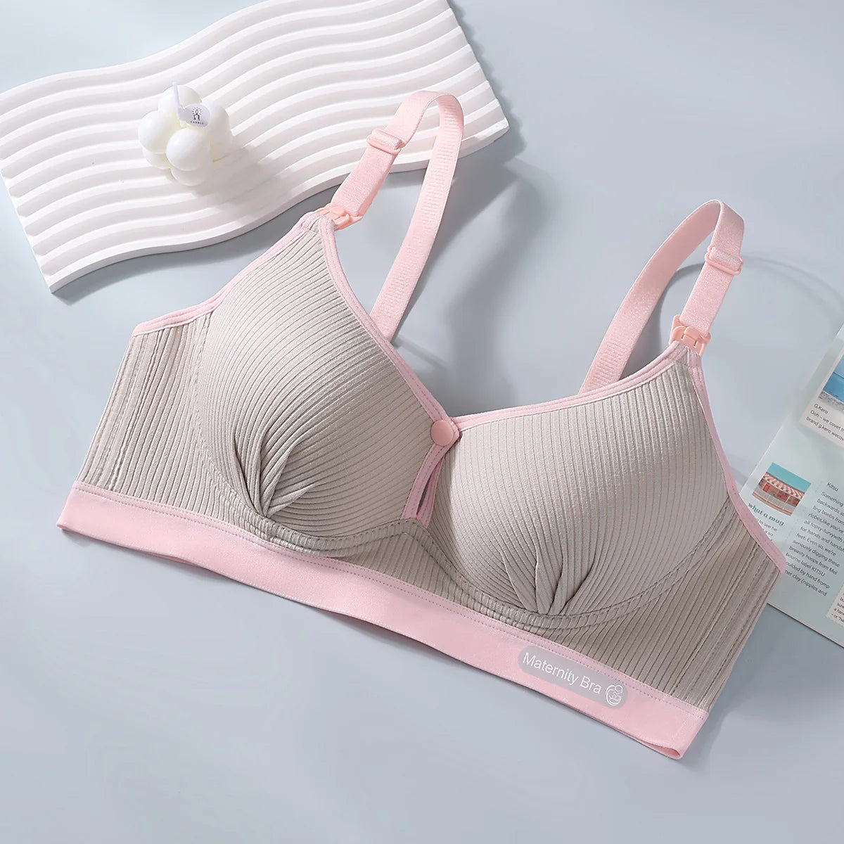 Women’s Nursing Bra | Seamless, Breathable, Push-Up Cotton Bra