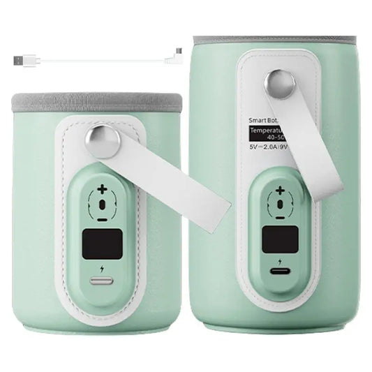 Infant Bottle Heater Bag | Safe USB Rechargeable Milk & Water Warmer