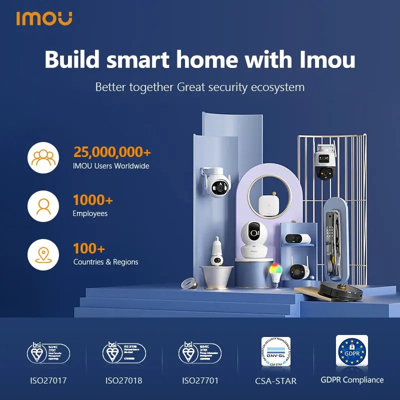 Caméra domestique WiFi 360° IMOU Ranger 2C Vision nocturne