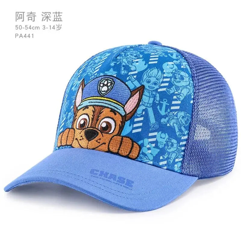 Paw Patrol Kids Baseball Cap – Cute Mesh Sun Hat for Outdoor Fun