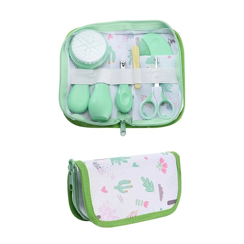 Kit de soins pour bébé 6 pièces – Kit de voyage portable avec sac