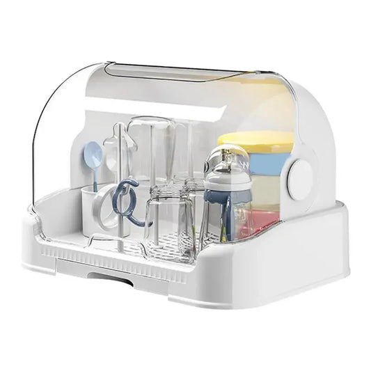 Infant Feeding Bottle Organizer – Hygienic Drying & Storage Container