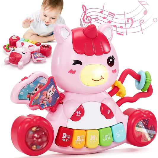 Unicorn Baby Piano – Lights, Music & Learning!