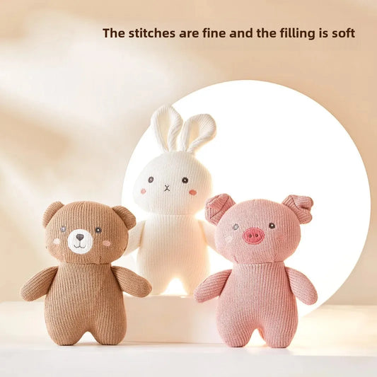 Poupée en tricot de coton doux – Câline et à mâchouiller !