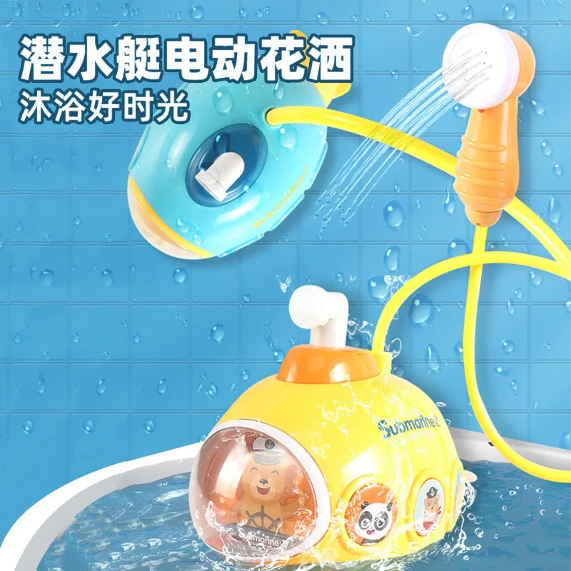 Jouet de bain pour bébé – Sous-marin Radis pour la douche électrique