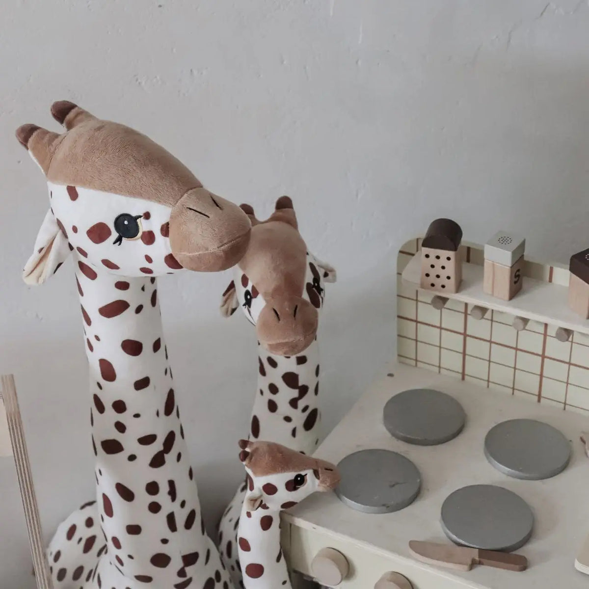 Poupée girafe – Compagnon de sommeil et cadeau pour nouveau-né