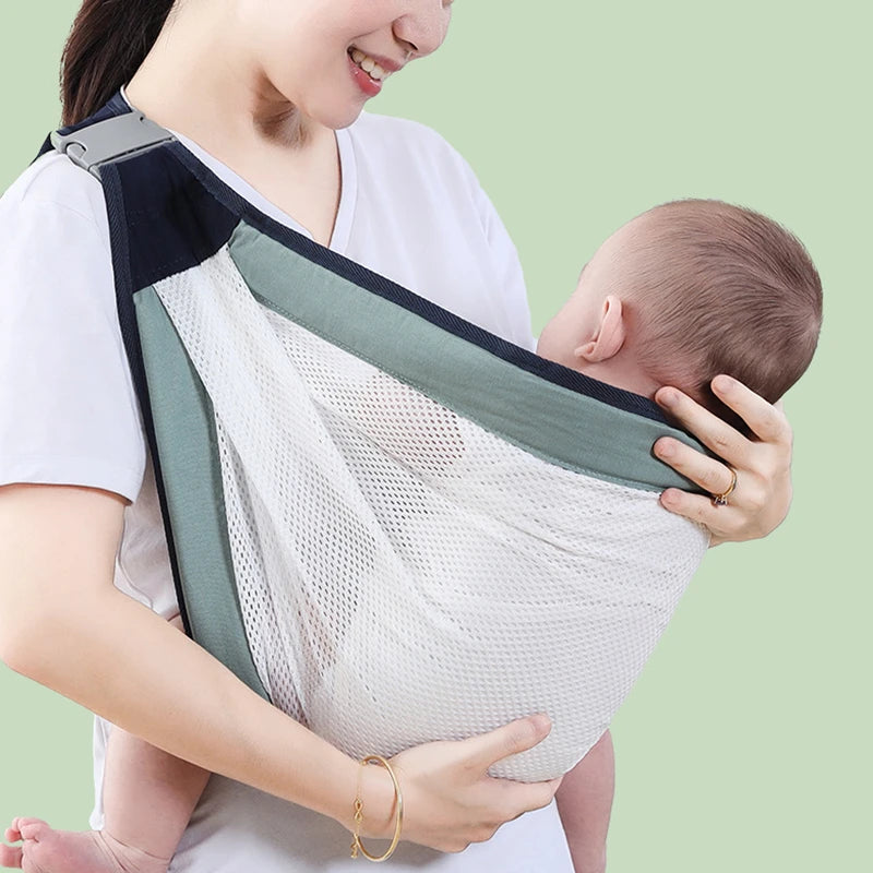 Lightweight Front-Hold Baby Carrier – Breathable & Easy Carry (0–36M)
