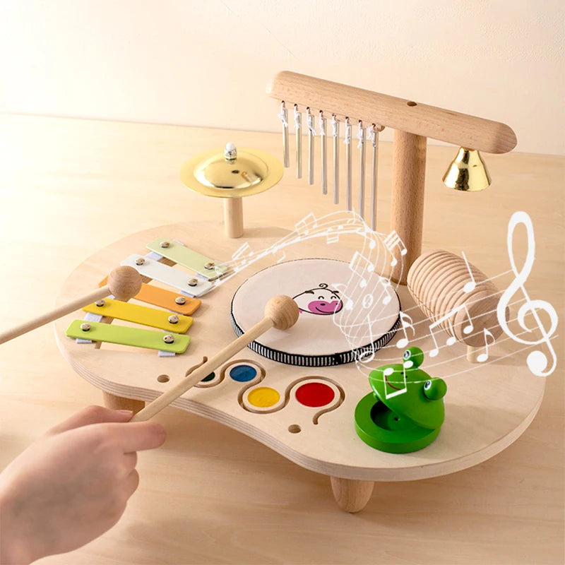 Montessori Musical Set – Drum, Xylophone & More!