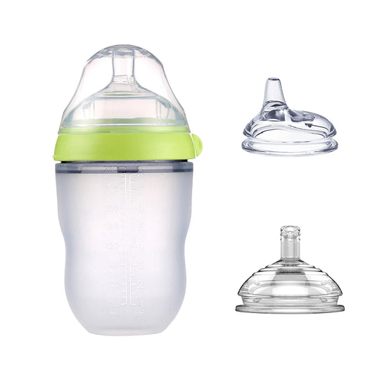 Comotomo Feeding Nipple | Soft Silicone, Variable Flow Teat