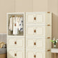 Grande boîte de rangement pliable – Armoire enfant mobile