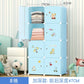 Armoire en plastique pour enfants – Organisateur de vêtements moderne et minimaliste