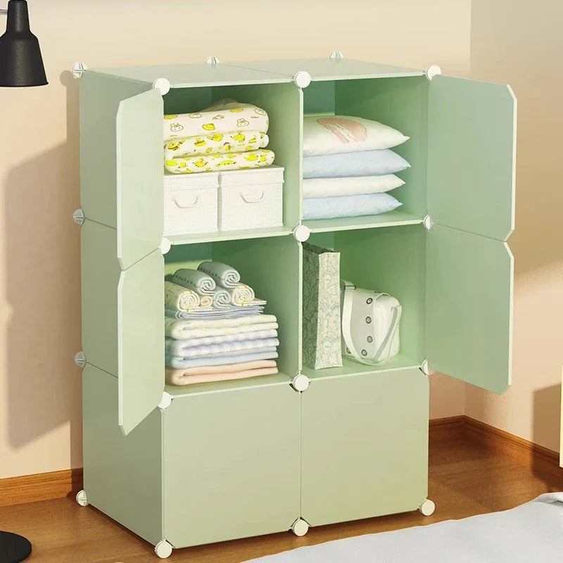 Kids Wardrobe Organizer – Baby Closet & Storage Cabinet