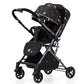 Ultra-Light Four-Wheel Baby Stroller – Sit & Lie Down, Foldable High-View
