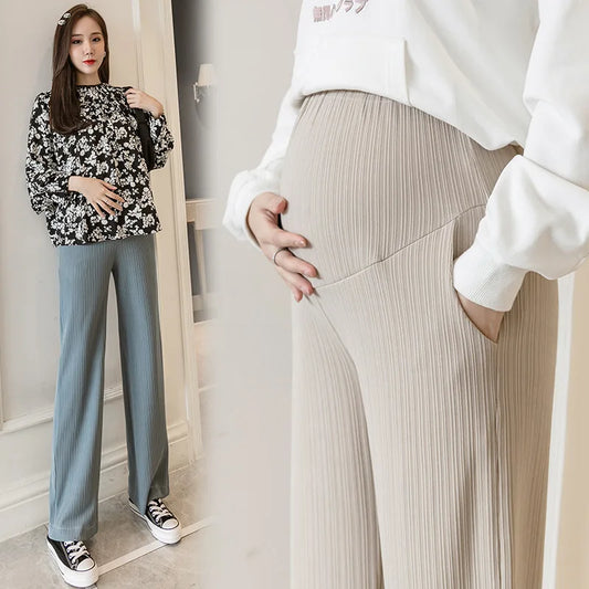 Thickened Maternity Belly Pants – Casual Loose Pregnant Women Pants
