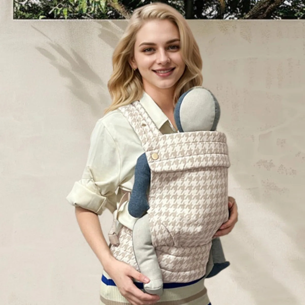 Baby Carrier Wrap & Sling – Portable Newborn Backpack