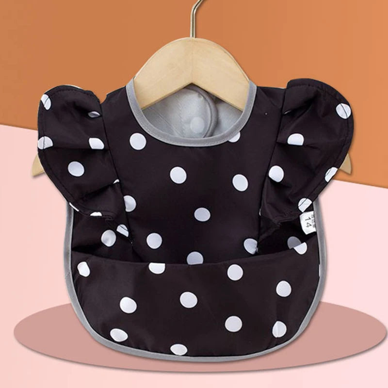 Mess-Proof Waterproof Baby Feeding Apron (0–4Y)