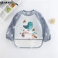Blouse imperméable à manches longues pour l'allaitement et les activités artistiques de bébé (1-3 ans)