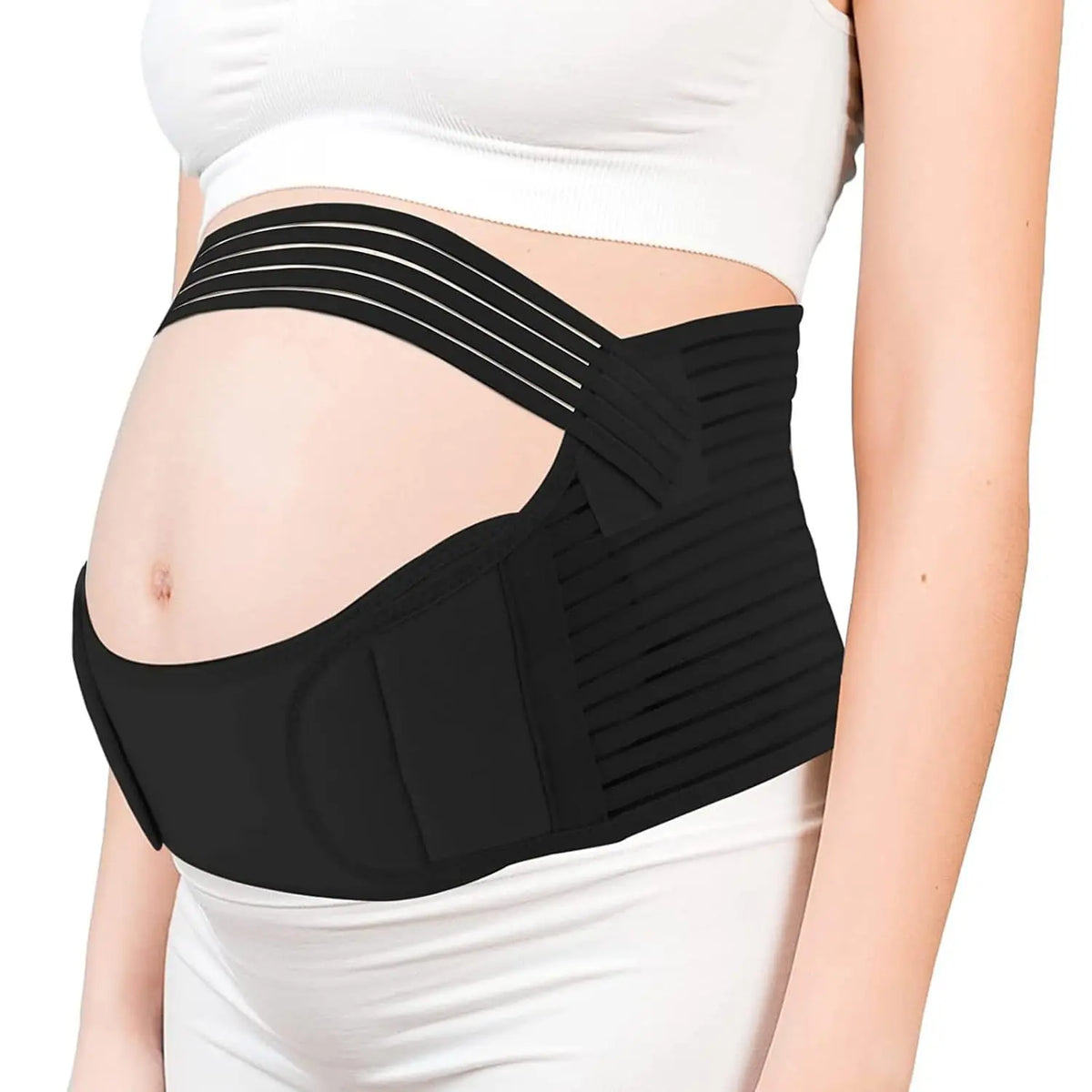 Breathable Pregnancy Belly Band | Back & Waist Support for Expecting Moms