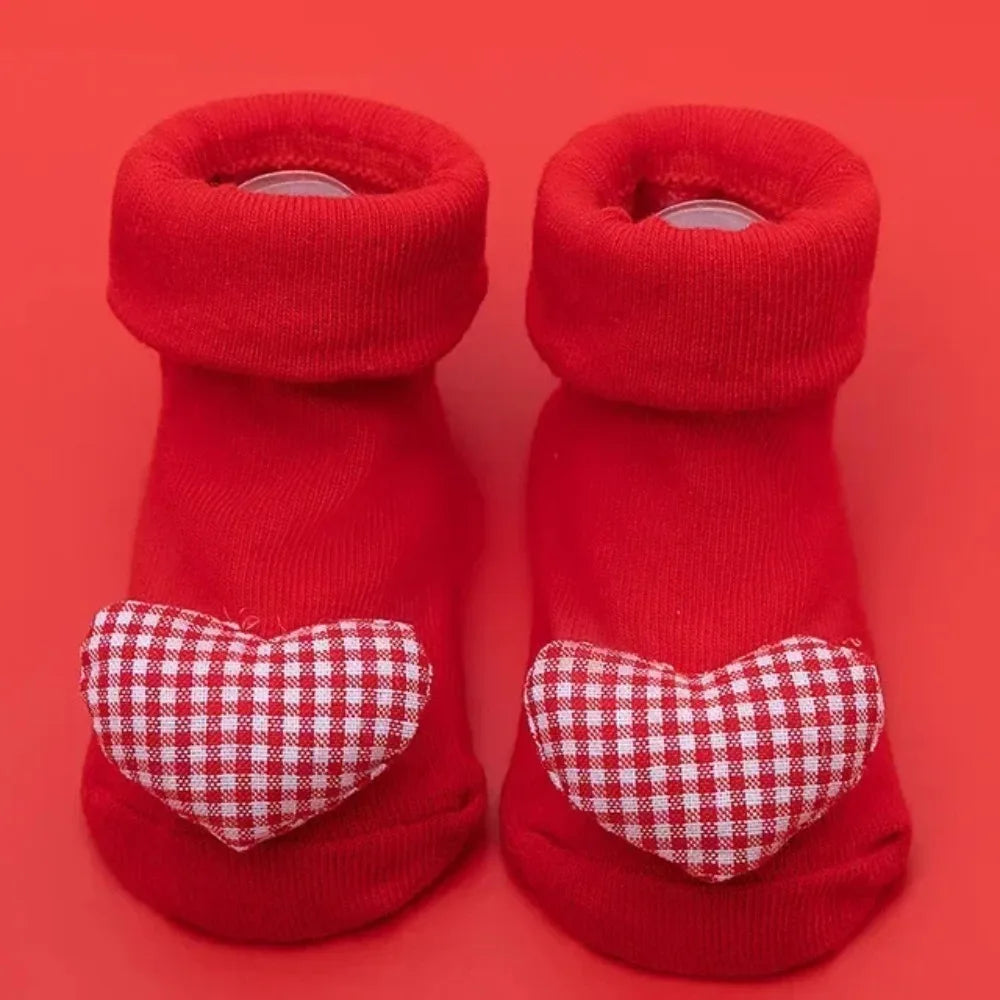 Non-Slip Baby Christmas Socks