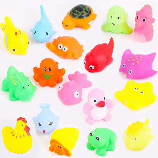 Toddler Bath Play Set – Fun Floating Rubber Bath Toys for Kids