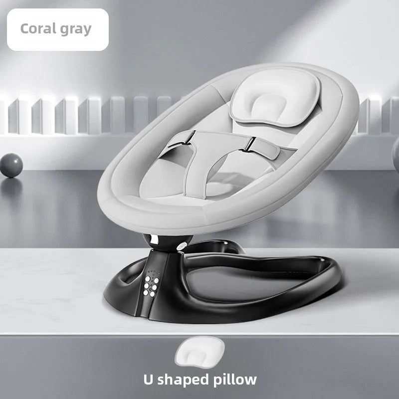 Electric Baby Swing – Soothing Cradle for Newborns
